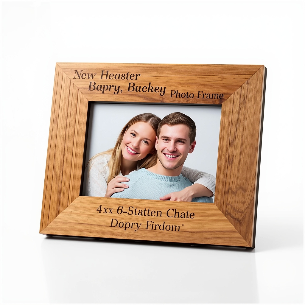 Wooden Keychain Heart