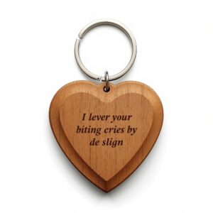 Metal Keychain Rectangle