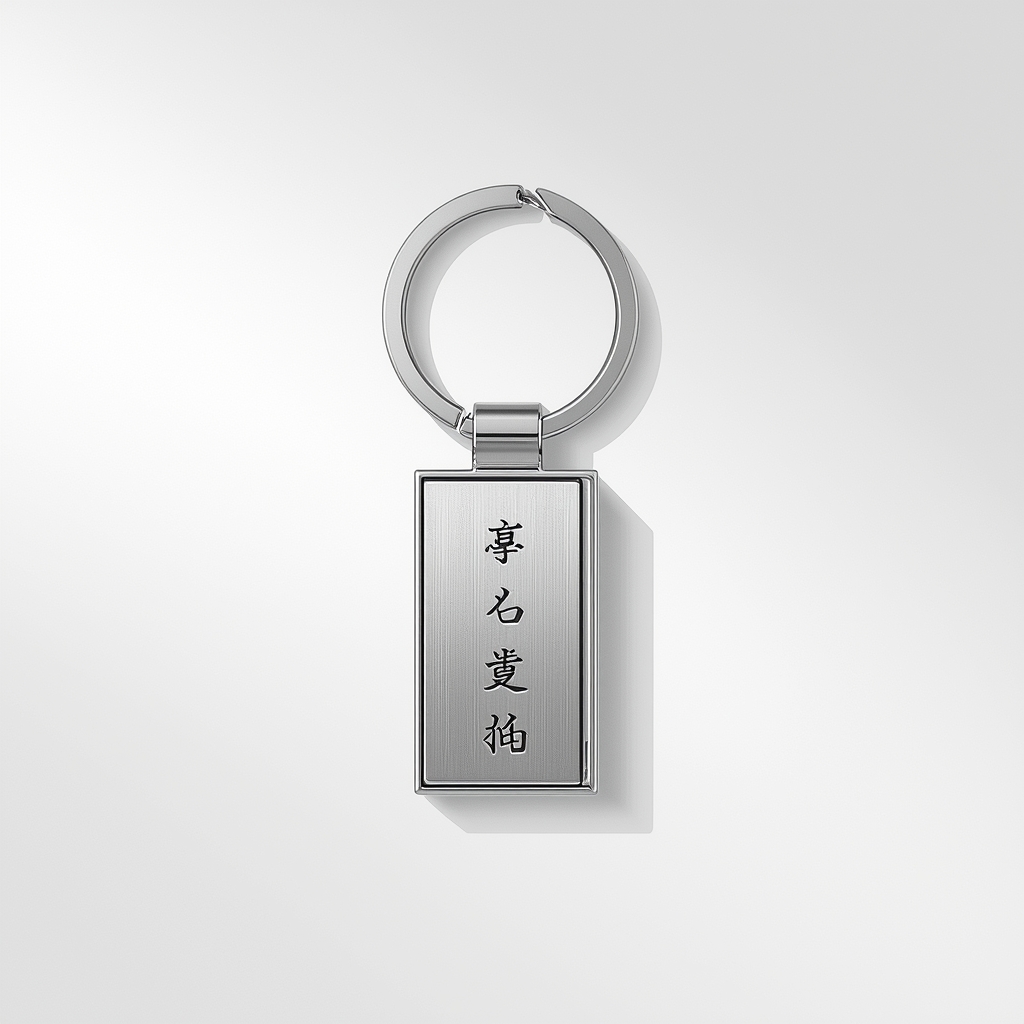 Wooden Keychain Rectangle