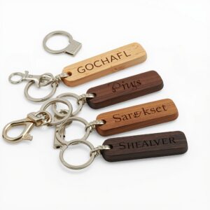 Wooden Keychain