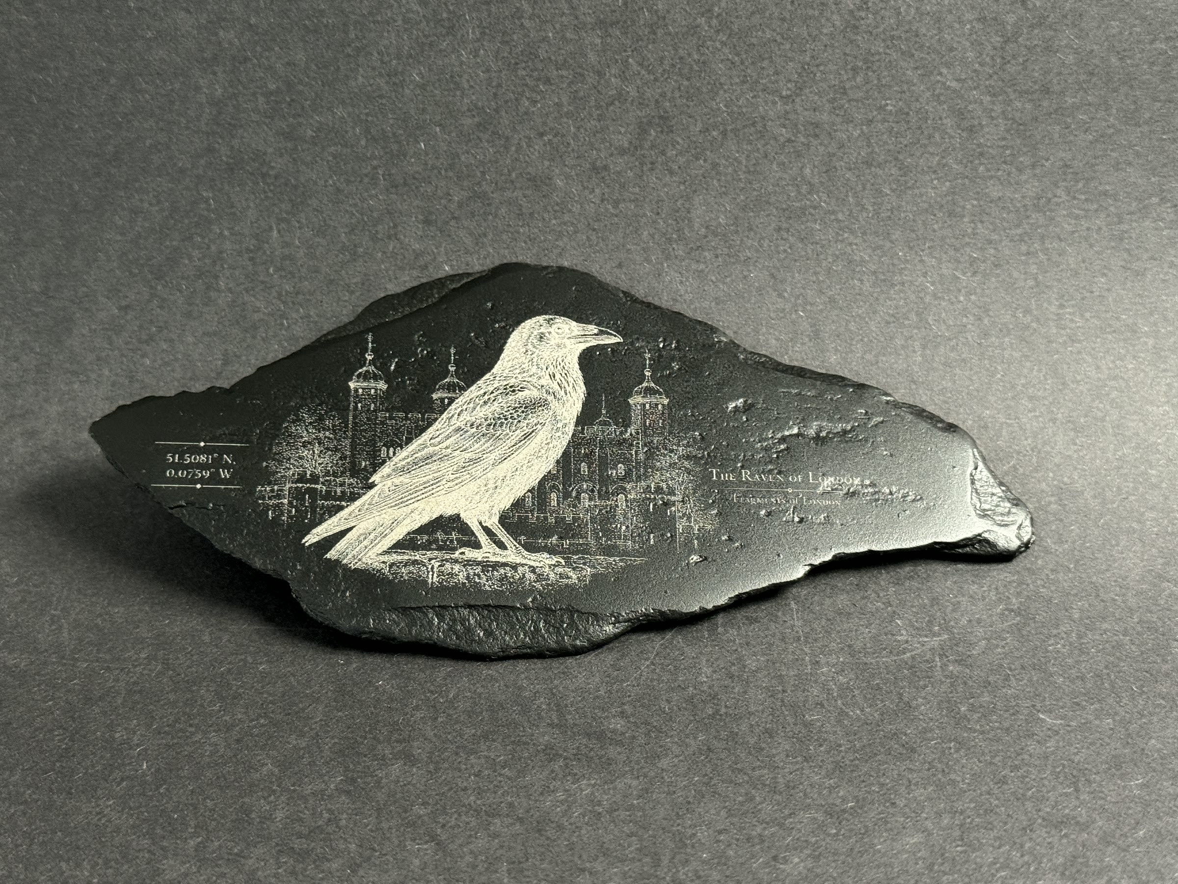 The Raven of London | Raven and Tower of London | FL-012